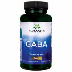 Swanson GABA  500mg   100caps