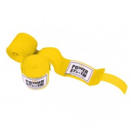 POWER SYSTEM Boxing Wraps. Yellow