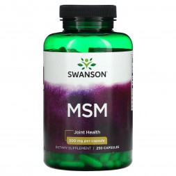 SWANSON MSM 250 caps.