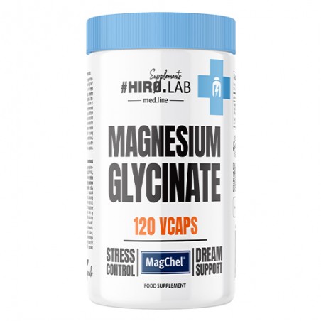 HIRO.LAB Magnesium Glycinate 120 caps. Magnio bisglicinatas