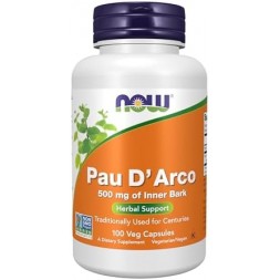 NOW Pau D'Arco 500mg 100 caps